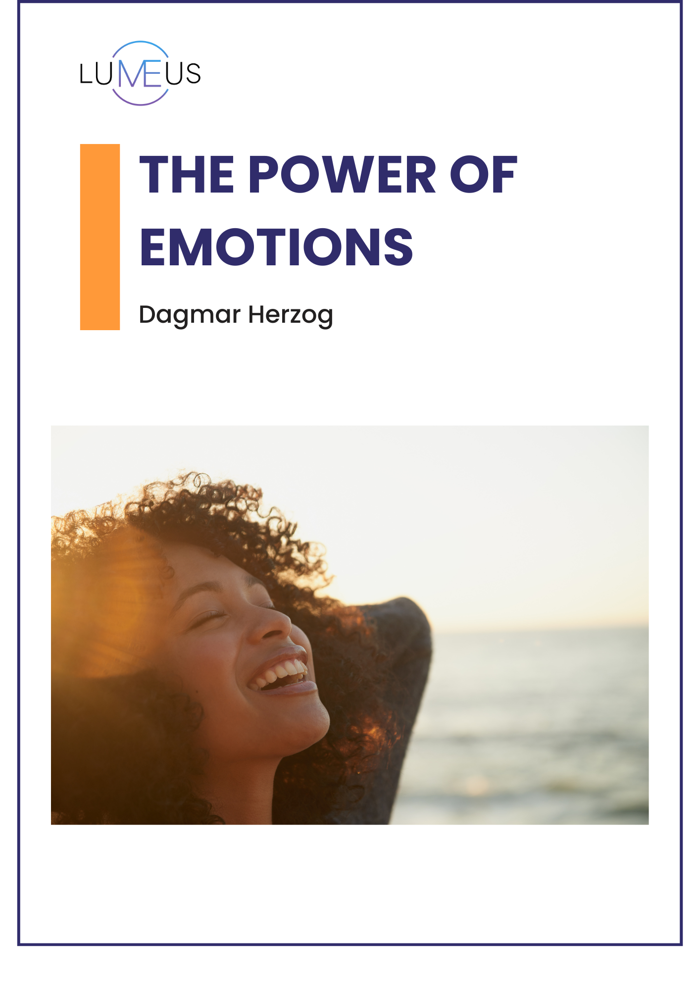 Cover of The Power of Emotions by Dagmar Herzog in english